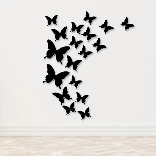 50 pcs butterflies (Black) 70%OFF