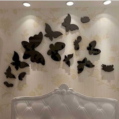50 pcs butterflies  (Black) 70%OFF