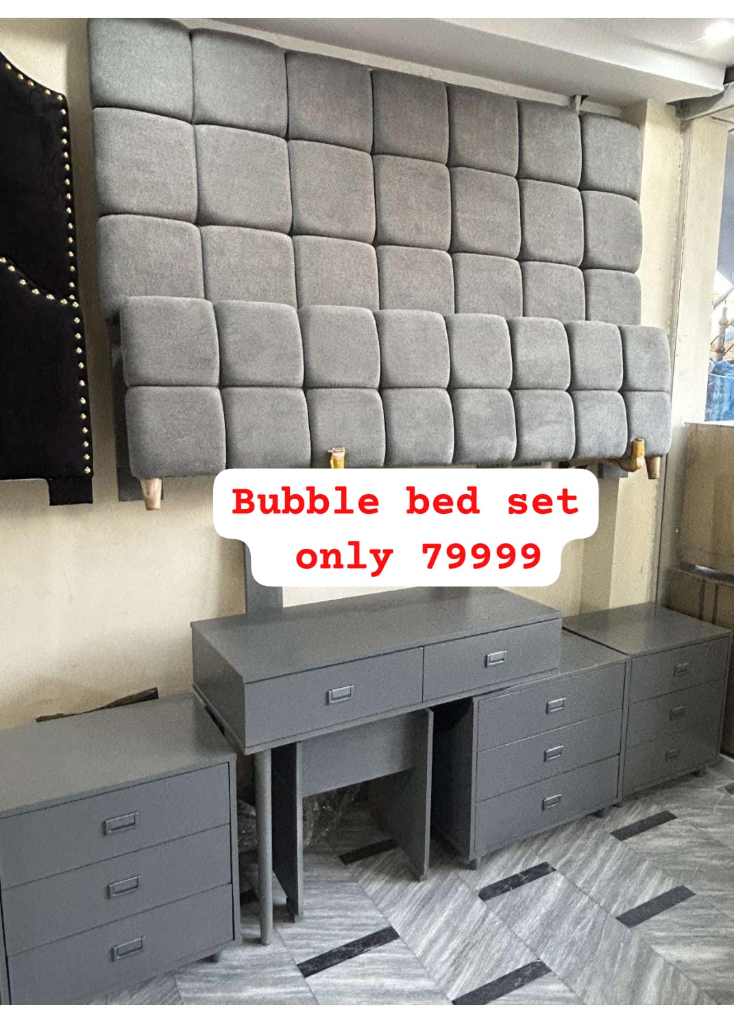 Grey Bubble Bed Set – Pinterest Luxury Design | 50% OFF