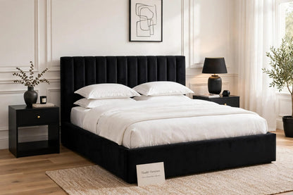 Floor Channel Bed+2side table
