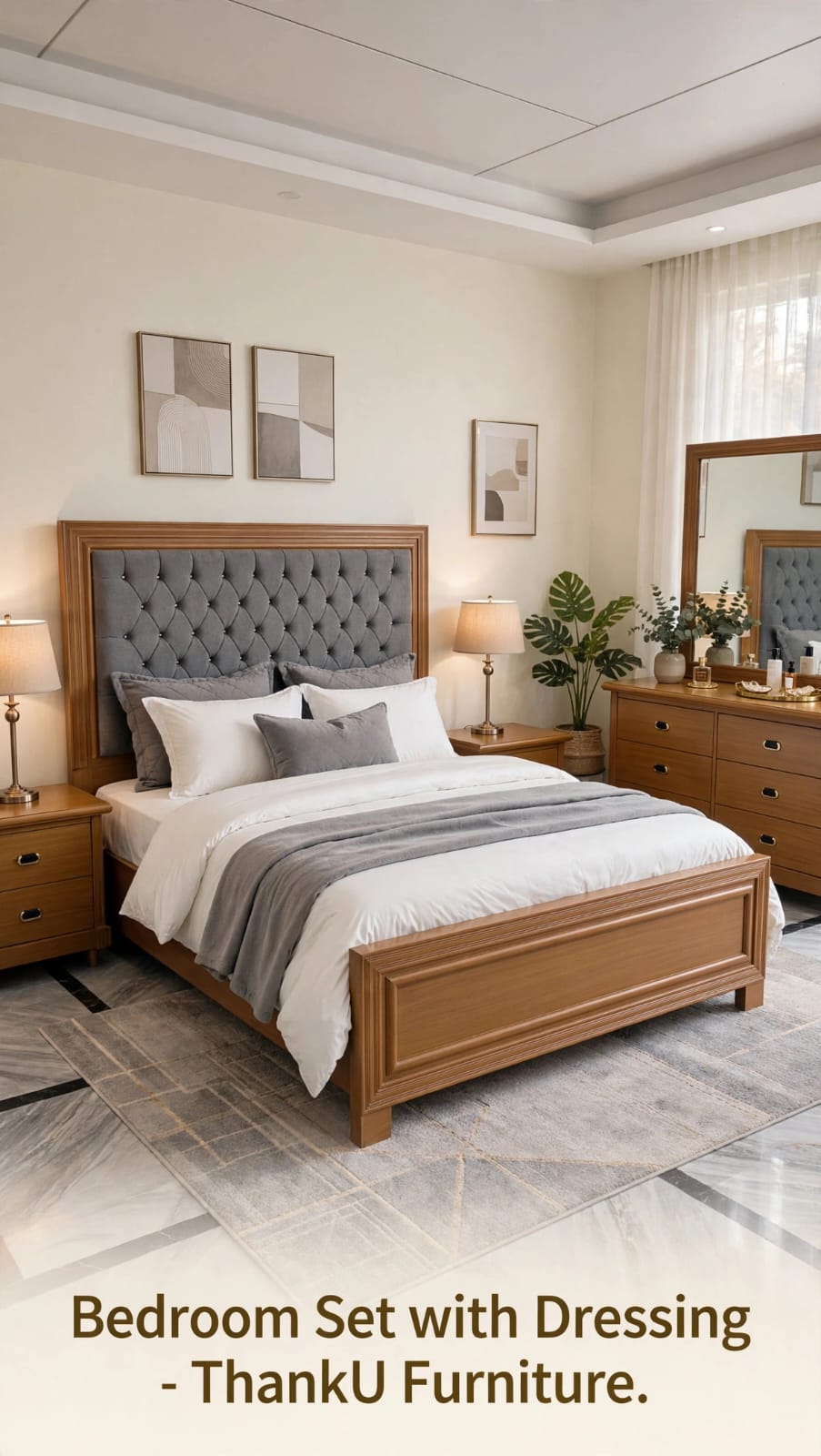 Wooden Bed Set – Pinterest Regal Design | 40% OFF